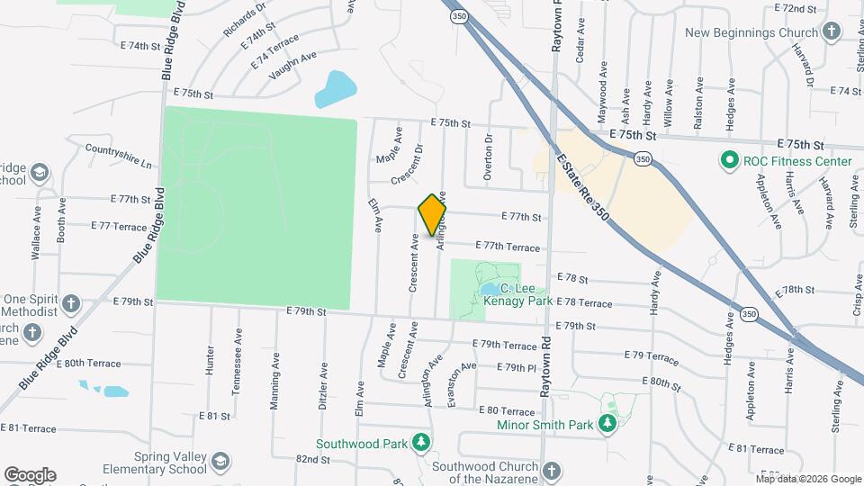 7712 Arlington Ave Map and Location Details