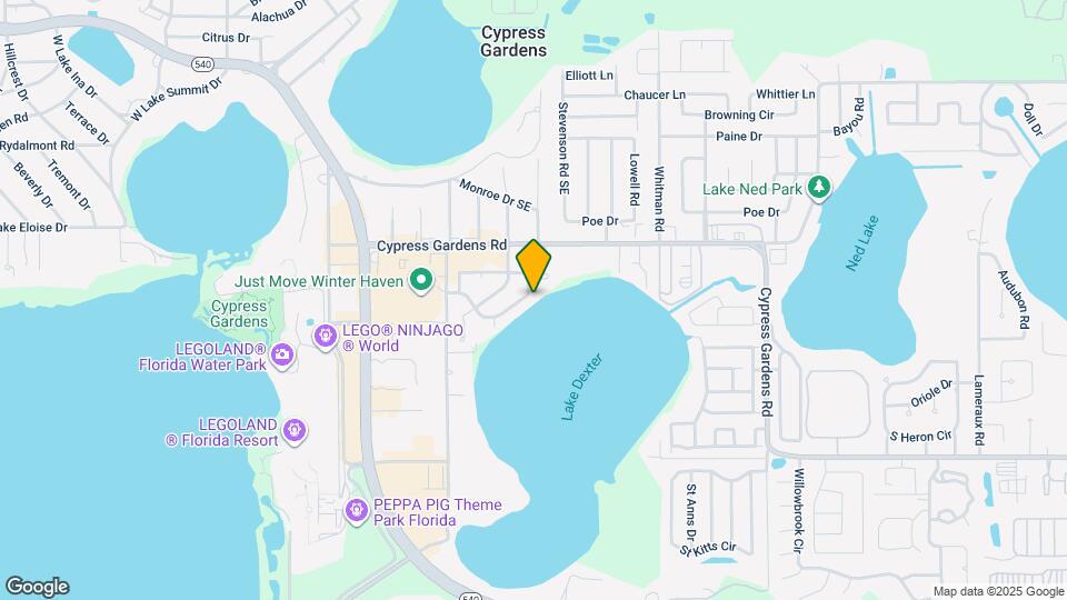 677 Lake Dexter Cir Map and Location Details