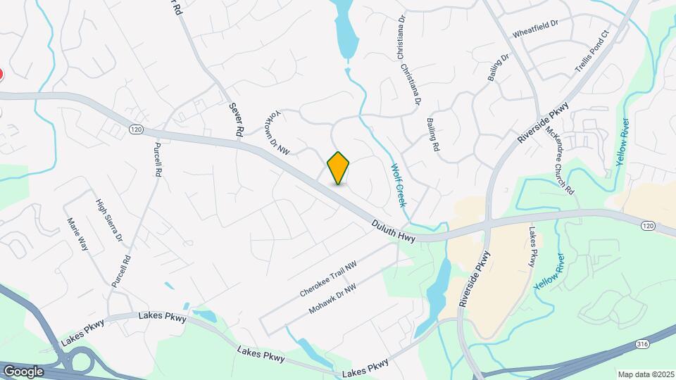 1266 Clairmont Ct Mapa y Detalles de la Ubicación