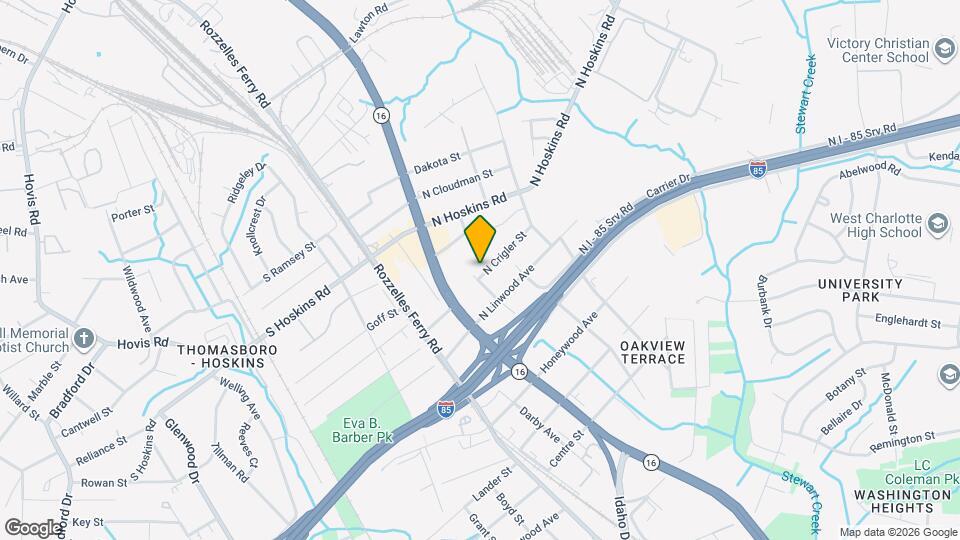 305 N Crigler St Map and Location Details