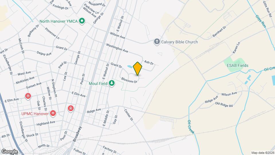 830 Blossom Dr Map and Location Details