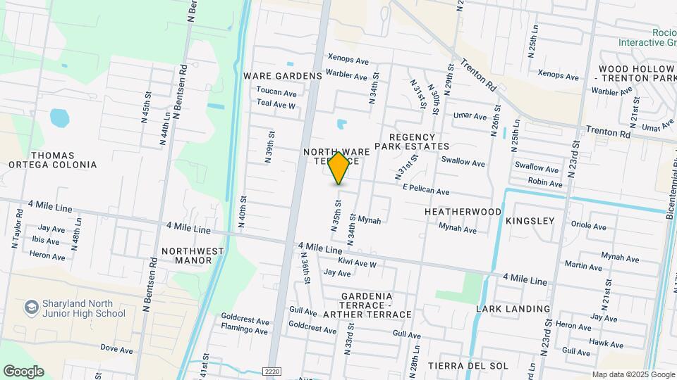 8316 N 35th St Mapa y Detalles de la Ubicación