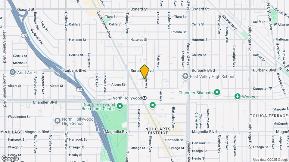 5529 Elmer Ave Map and Location Details
