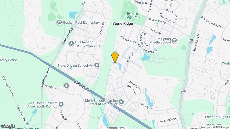 25152 Sweet Myrtle Square Map and Location Details