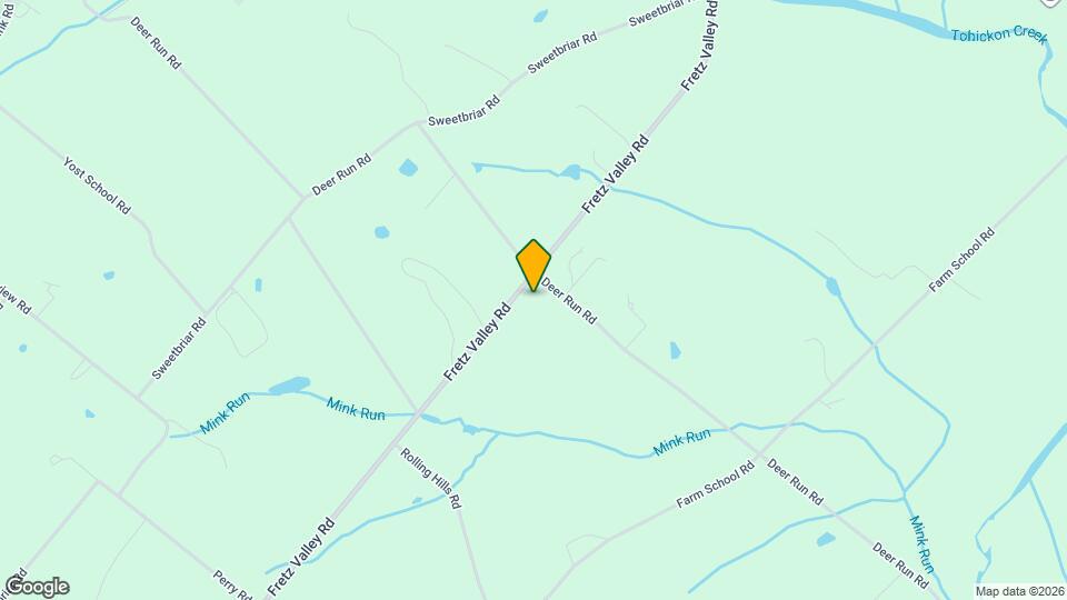 1121 Deer Run Rd Mapa y Detalles de la Ubicación