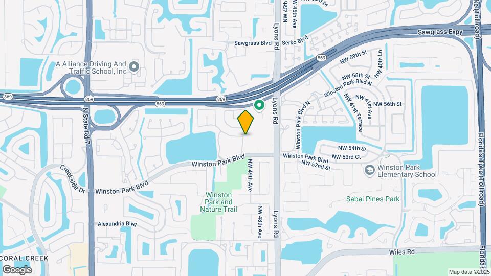 5410 NW 49th Ave Map and Location Details