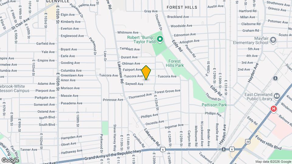 12003 Saywell Ave Map and Location Details