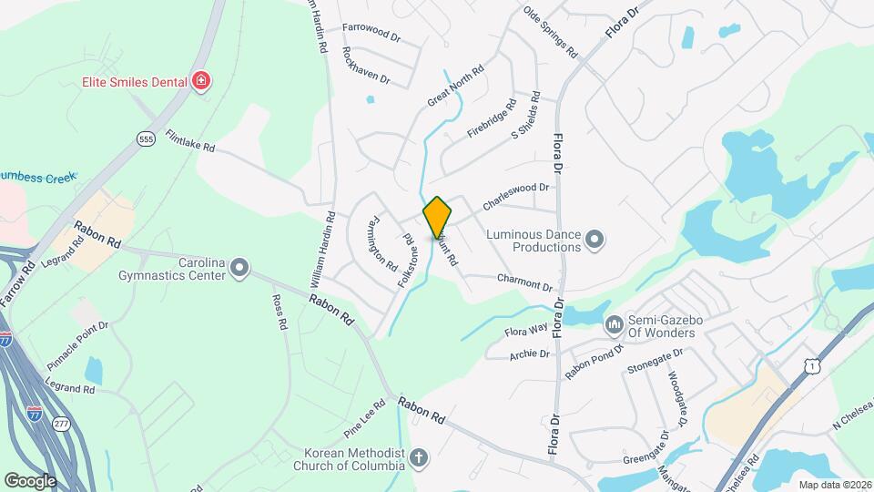 233 Foxhunt Rd Map and Location Details