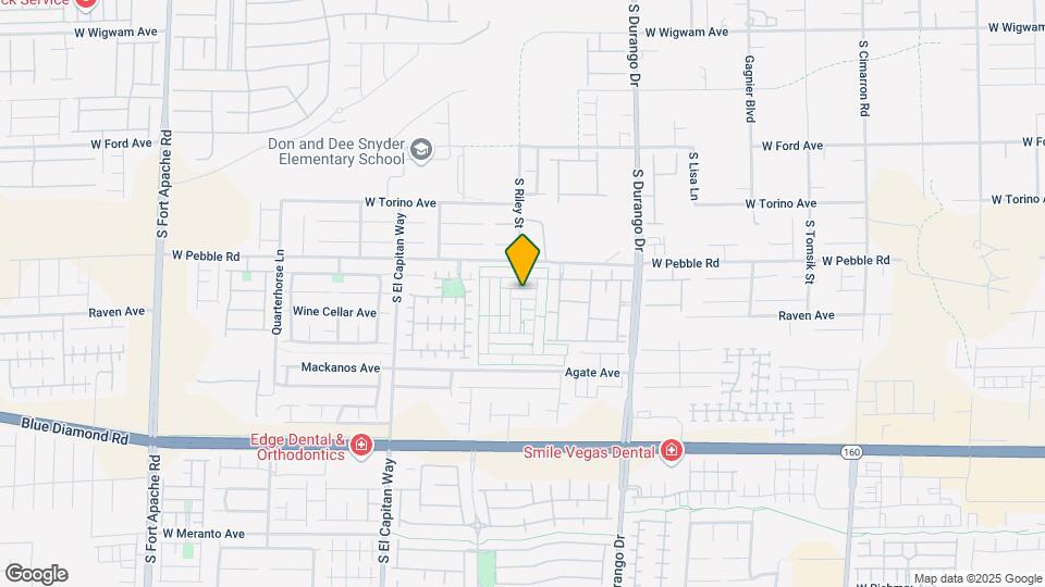 8792 Parsons Ridge Ave Map and Location Details