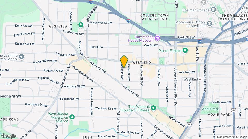 648 Grady Pl SW Map and Location Details