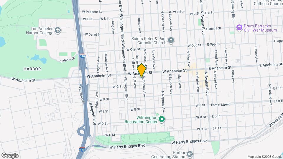 719 McDonald Ave Map and Location Details