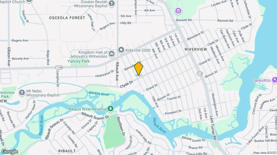 9105 11th Ave Map and Location Details