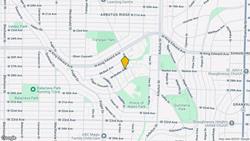 2280 McMullen Ave Map and Location Details