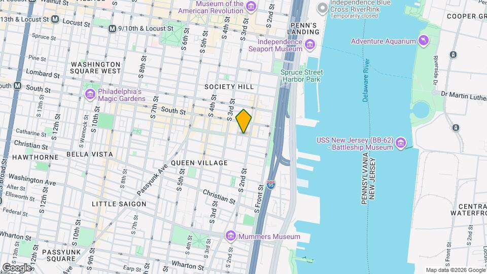 700 S 2nd St Map and Location Details