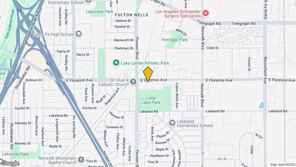 Villa Santa Fe Apartments Map and Location Details