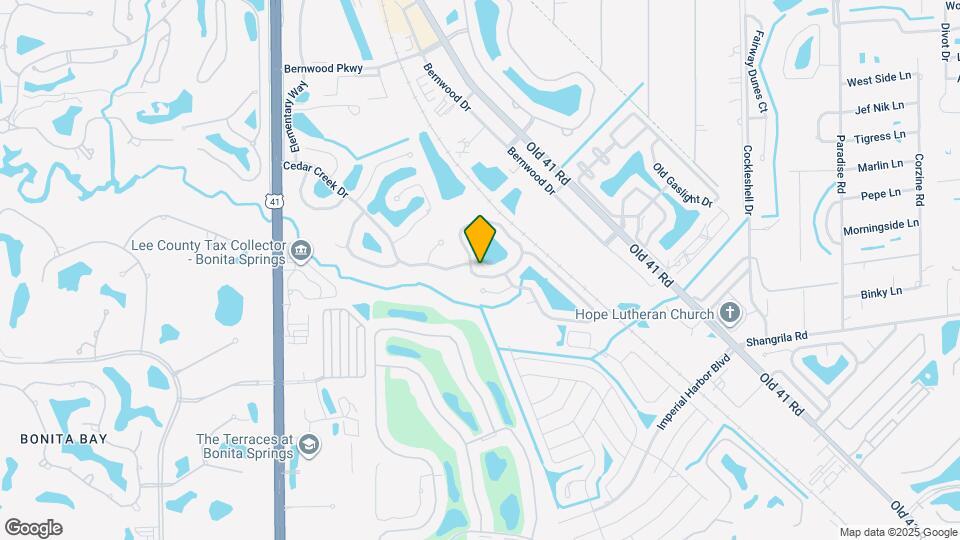 9411 Cedar Creek Dr Map and Location Details