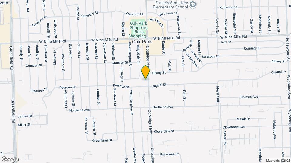 21815 Coolidge Hwy Map and Location Details