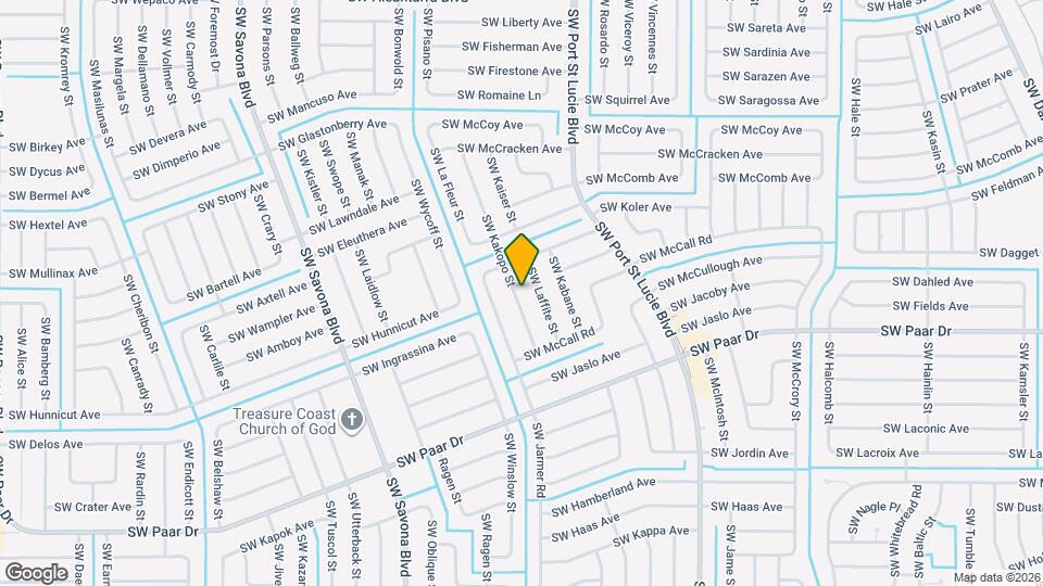 3933 SW Kakopo St Mapa y Detalles de la Ubicación