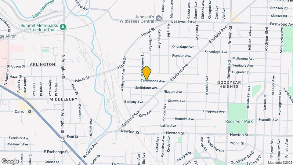 1130 Tonawanda Ave Mapa y Detalles de la Ubicación
