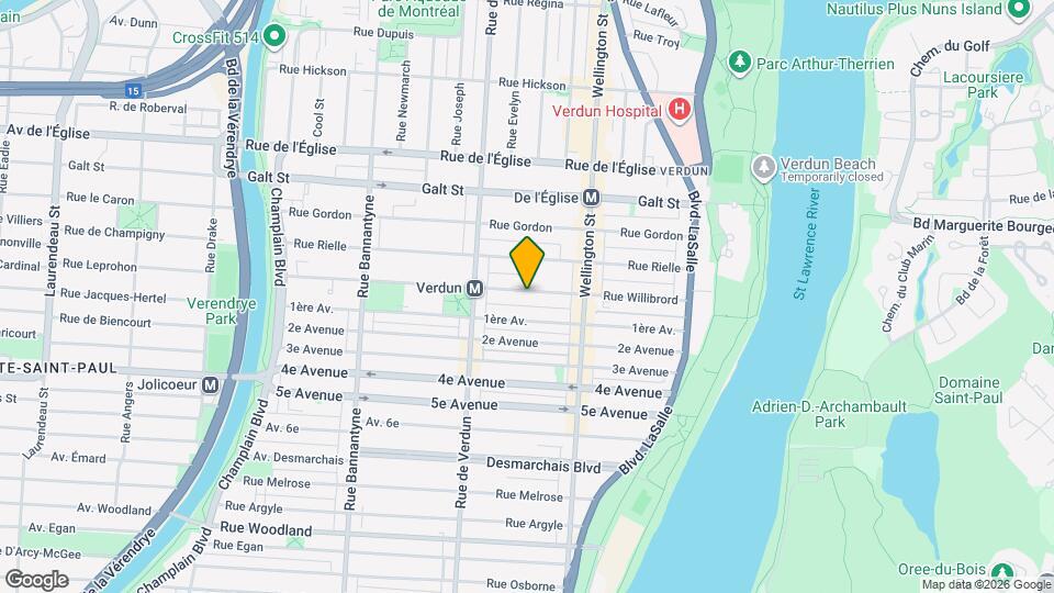 380 Willibrord Rue Map and Location Details