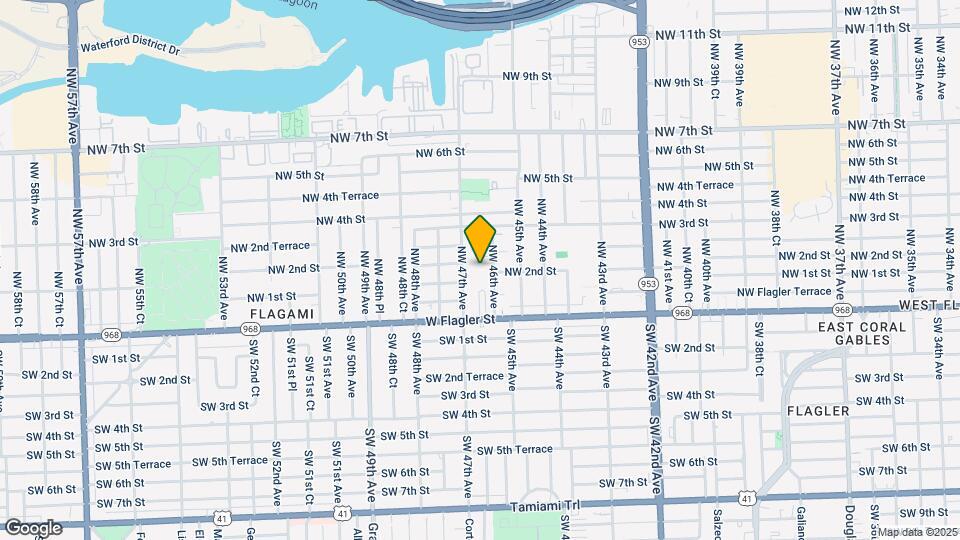 214 NW 46th Ave Map and Location Details