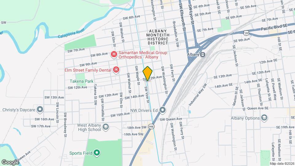 1225 sw vine st Map and Location Details