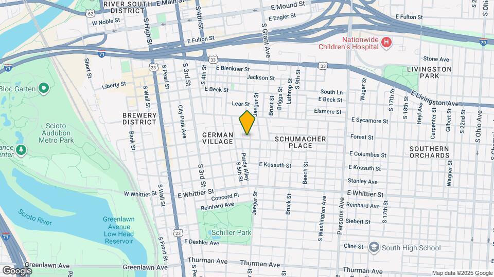 745 S 6th St Mapa y Detalles de la Ubicación