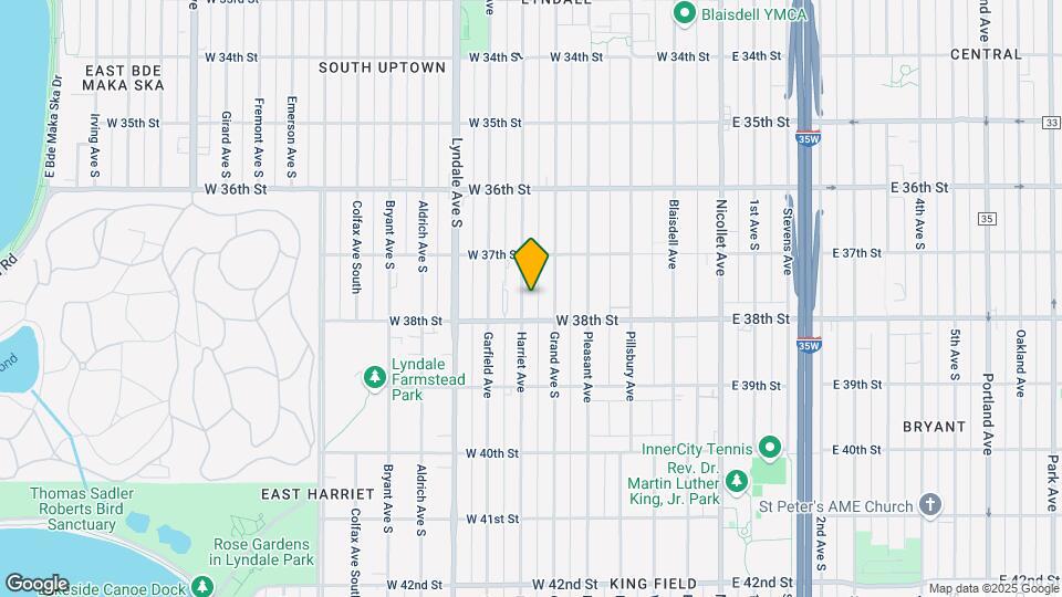 3735 Harriet Ave Map and Location Details