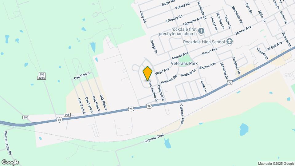 403 San Jacinto Dr Map and Location Details