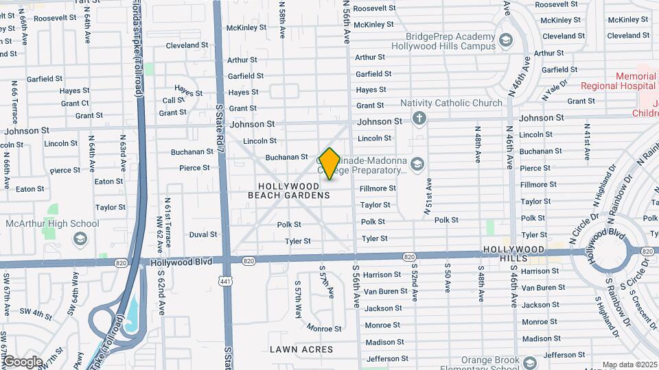 5629 Fillmore St-Unit -4 Map and Location Details