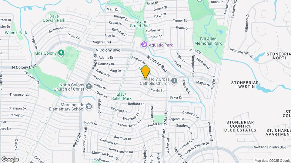 5656 Pearce St Map and Location Details