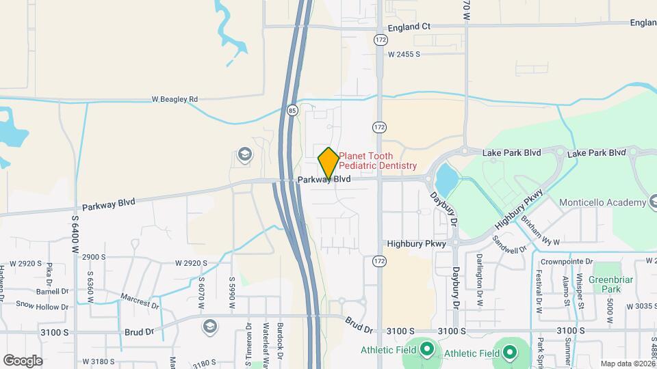 5736 W Loch Raven Ct Map and Location Details