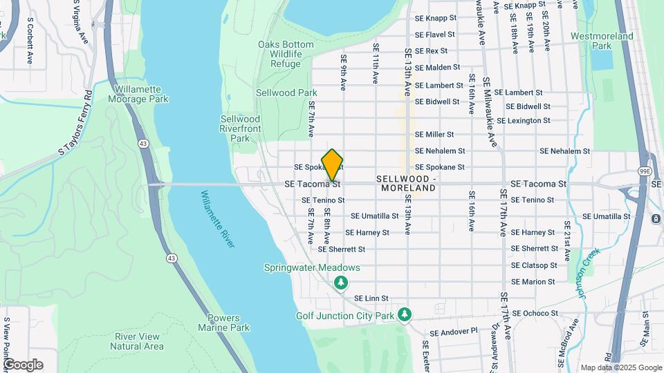 Sellwood 5 Plex Map and Location Details