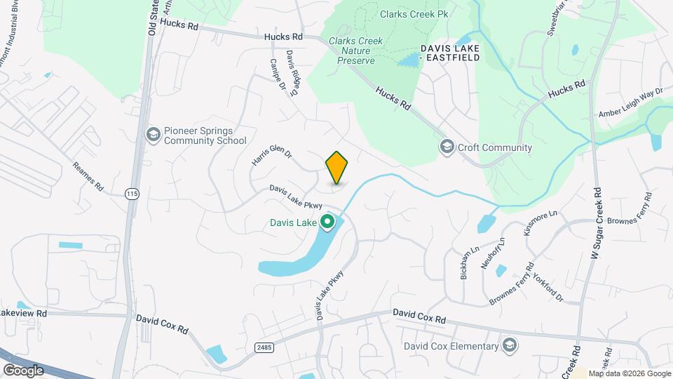 9228 Pebble Creek Way Map and Location Details