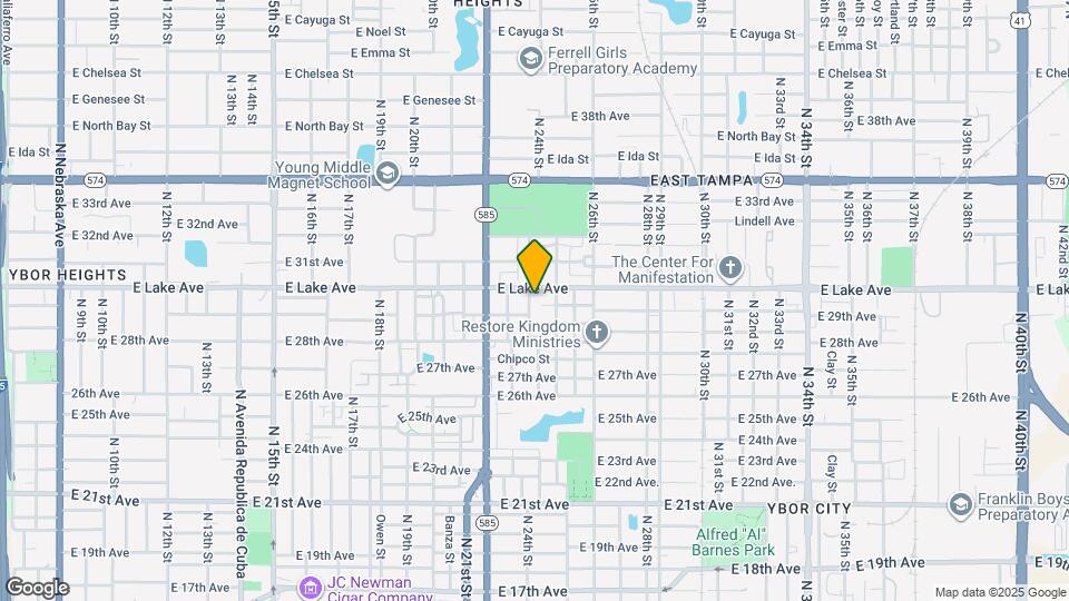 3621 Potter St Map and Location Details