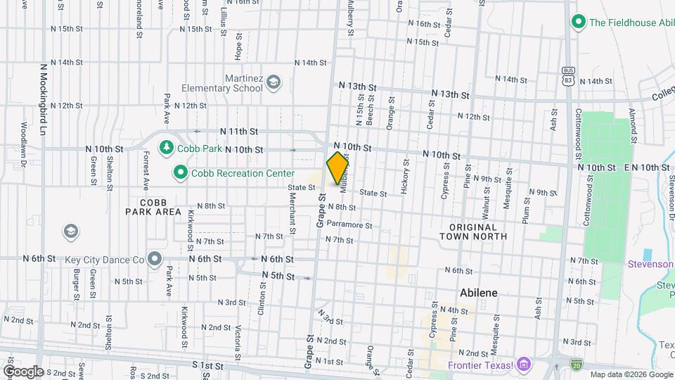 856 Mulberry St Map and Location Details