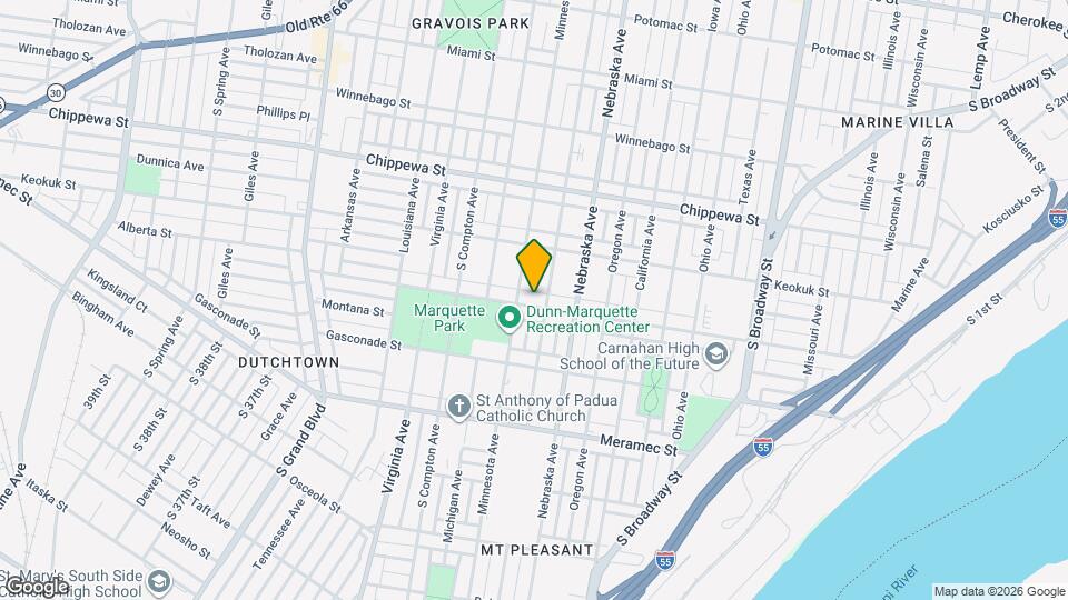 3009 Osage St Map and Location Details