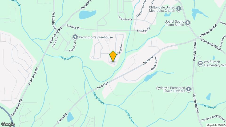 4325 Holliday Rd Map and Location Details