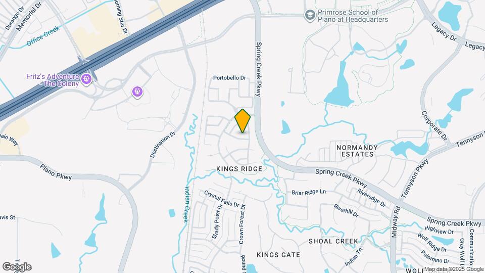 6909 Medallion Dr Map and Location Details