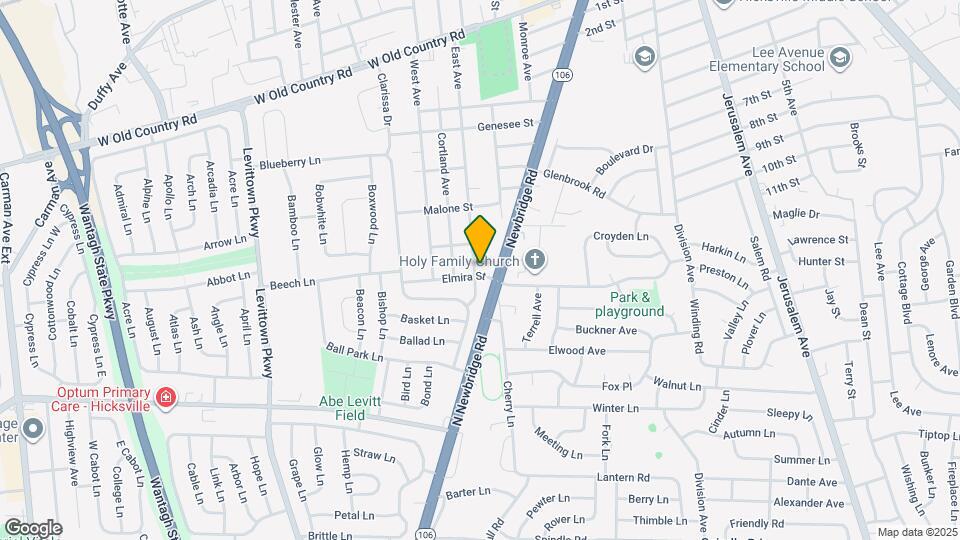 8 Elmira St Map and Location Details