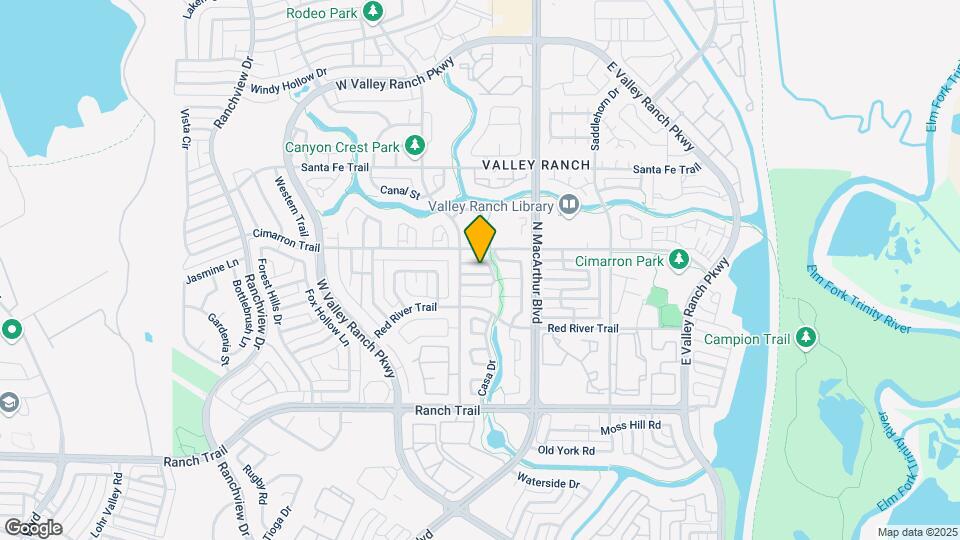 615 Stone Canyon Dr Map and Location Details