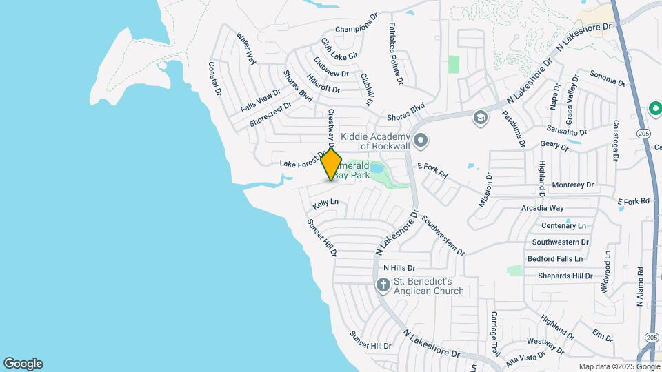 1839 Emerald Bay Dr Map and Location Details