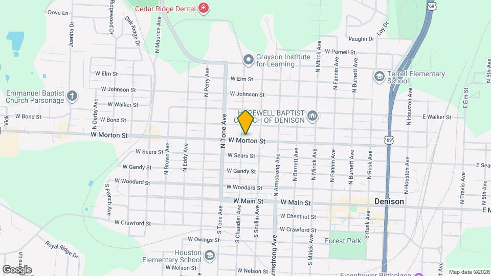927 W Morton St Mapa y Detalles de la Ubicación