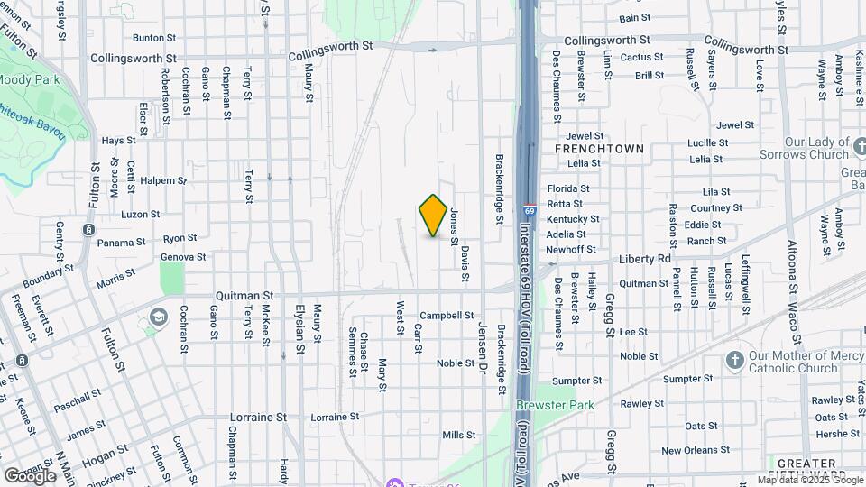 2531 Stevens St Map and Location Details