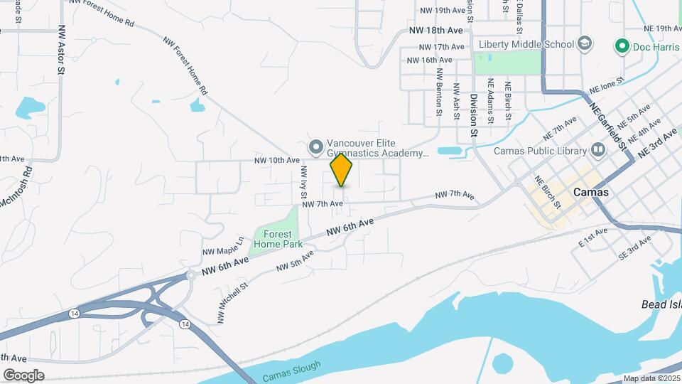 805-805 NW Greeley St Map and Location Details