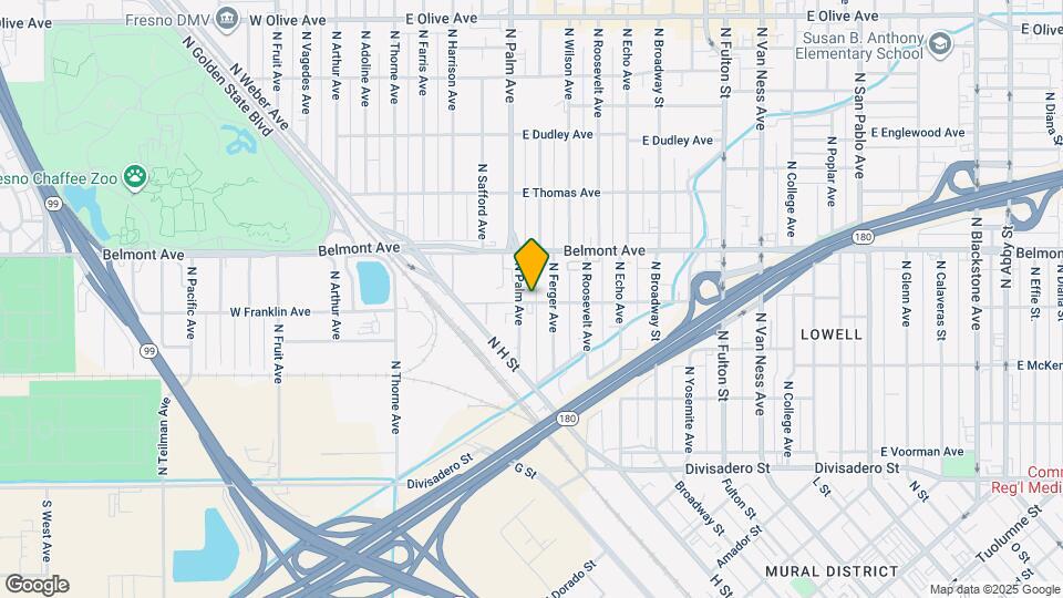 315 E Franklin Ave Map and Location Details