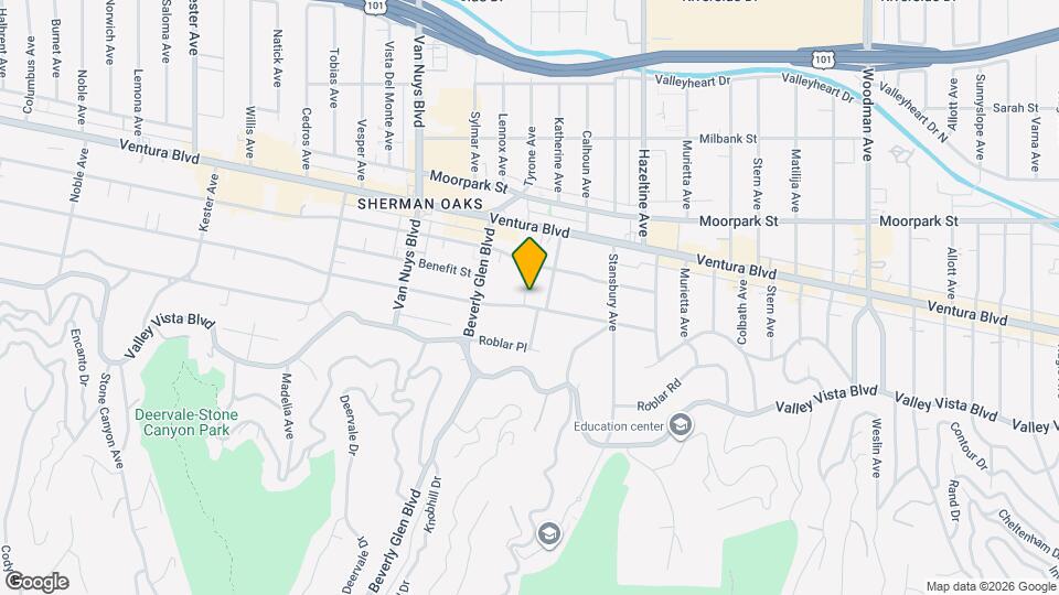 14273 Greenleaf St Map and Location Details