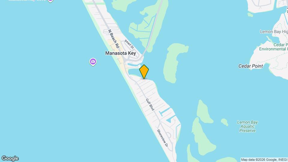 1745 Gulf Blvd Map and Location Details