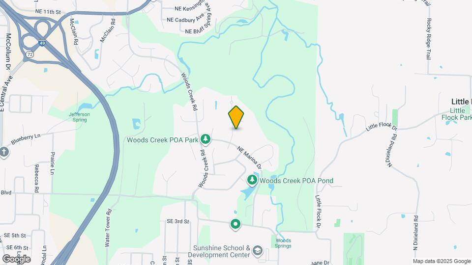 504 NE Green Creek Rd Map and Location Details