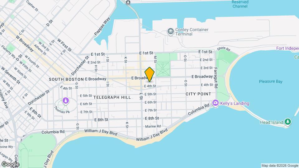 754 E 4th St Map and Location Details